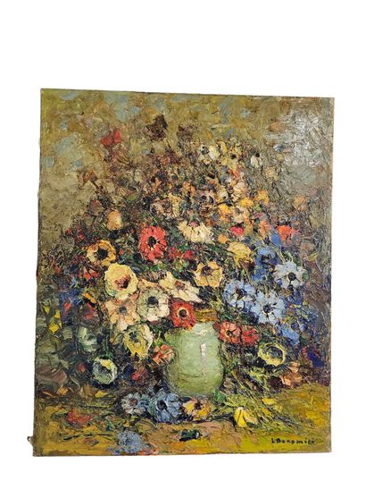 Louis BONAMICI (1878-1966)
Bouquet de fleurs...
