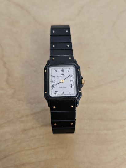 YONGER BRESSON
Quartz ladies' watch in black...