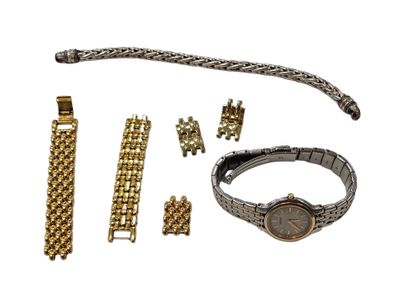 SEIKO
Ladies' metal bracelet watch, round...
