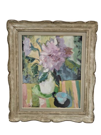 Debono Xxeme siecle
Nature morte aux feurs...
