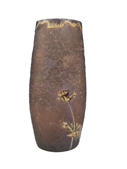 MONTJOIE
Cylindrical vase in frosted glass...