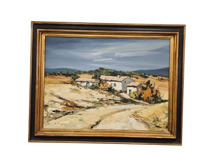 Gerard REYNIER (1940- )
Pertuisian countryside
Framed...