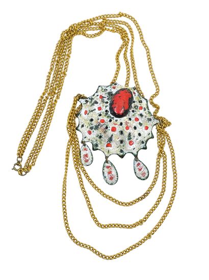 MONIQUE ARNANDIS 
Large pectoral necklace,...