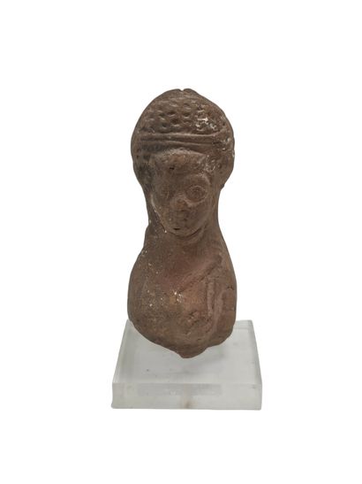 DIVINITY BUST with headdress on Plexiglas...