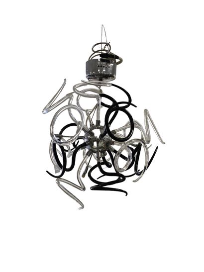 EURELEC DISTRIBUTION 
Platic and metal chandelier...