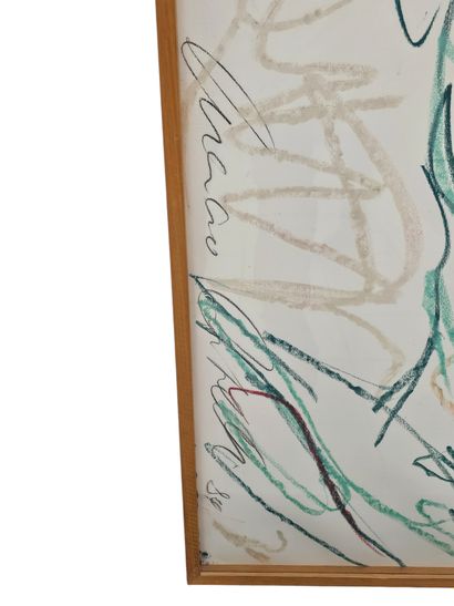 LUCIANO CASTELLI (1951)
IRENE- 1984
Pastel...