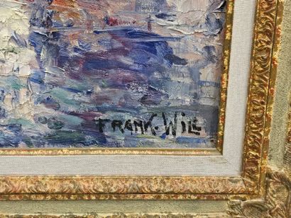 WILL Frank (1900-1951)
Huile sur toile encadrée
Signée...