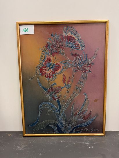 Yogya
Wild flowers
Two framed reproductions
Signed...
