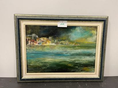 GARLAND Geneviève Xxeme siecle
Seaside 
Framed...