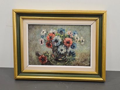 French work Xxeme siecle
Bouquet de fleurs...