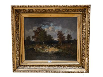 PAUL ASTIER (XIX-XX)
Figure in a clearing...