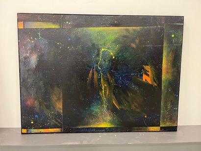 GUAY Michelle Xxème siecle
Abstract work
Oil...