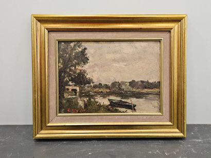 L Wiry Xxeme siecles
The Marne at Nogent
Framed...