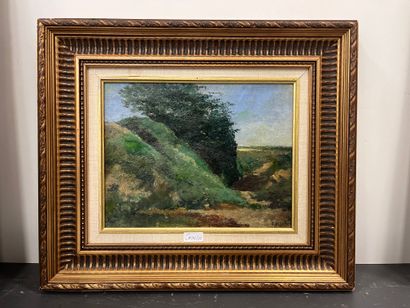 E.ROCHE 
Landscape
Oil on canvas
Signed lower...
