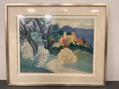 LAMBERT Georges (1919-1998) 
Village View...