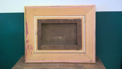 E.ROCHE 
Farmhouse
Oil on canvas
Signed lower...