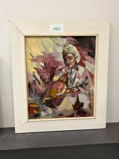 TAUPIN Michèle XX/XXI eme siecle
Woman at...