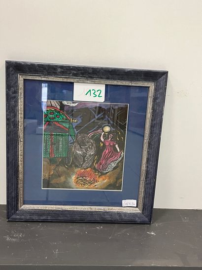 Jack BILBO (1907-1967)
Gypsy Camps
Framed...