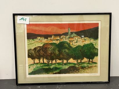 Amadeu CASALS (1930)
The village
Framed and...