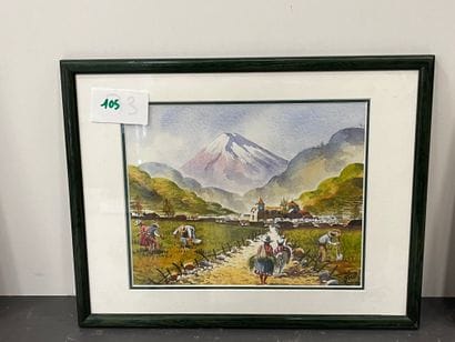 VASQUIEZ XX eme siecle
South American landscape
Two...