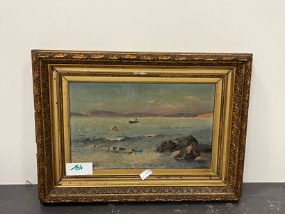 Octave GALLIAN (1855-c.1905)
Boat in the...
