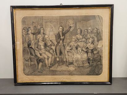 GOSSELIN 19th century
The last hours of the...
