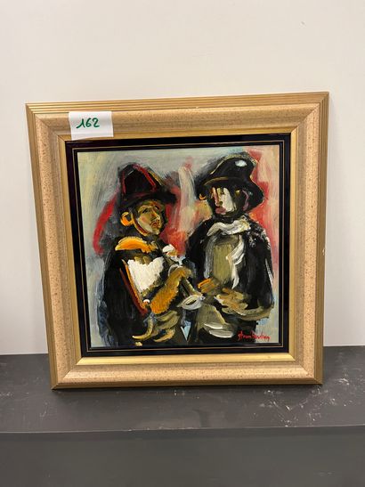 JOSEPH STAMBOULIAN (1937 -)
The two musicians
Framed...