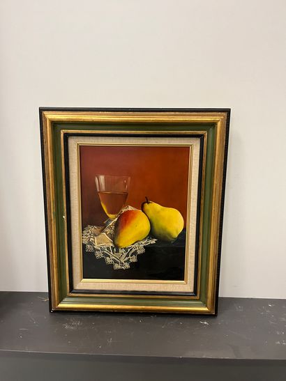 BRAUCHE Xxeme siecle
Still life with pears...