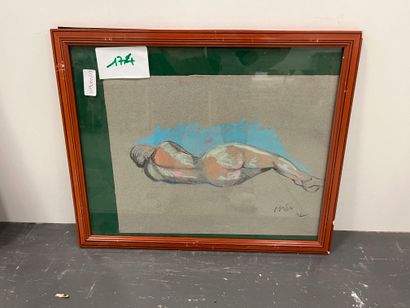 VESUA Xxeme siecle 
Reclining Nude Woman
Drawing...