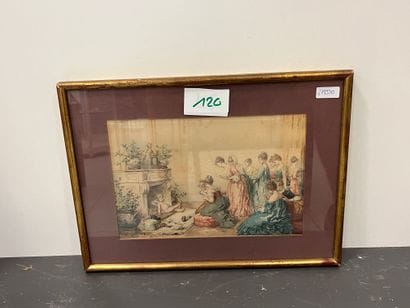 20th century French work 
Scene de femme...