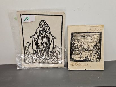 Printed on Pertus Indian ink paper
Size:...