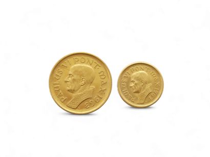 LOT of gold coins including :

VATICAN Paul...