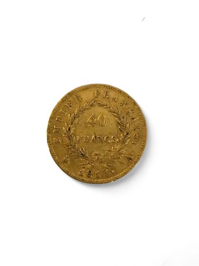 PIECE 40 francs Napoléon or 1811/A
Weight...