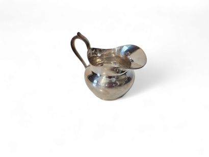CHRISTOFLE 
Coffee pot in silver-plated metal,...