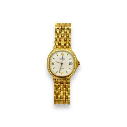 VICEROY
750° yellow gold wristwatch, tonneau...