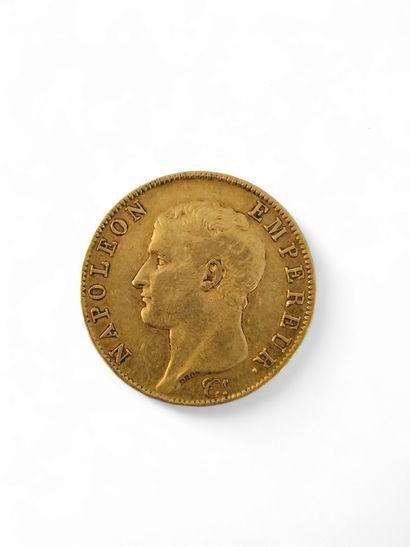 PIECE 40 francs Napoléon An 13/A
Weight 12,8...