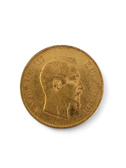 PIECE 100 francs or Napoléon 1857/A
Poids...