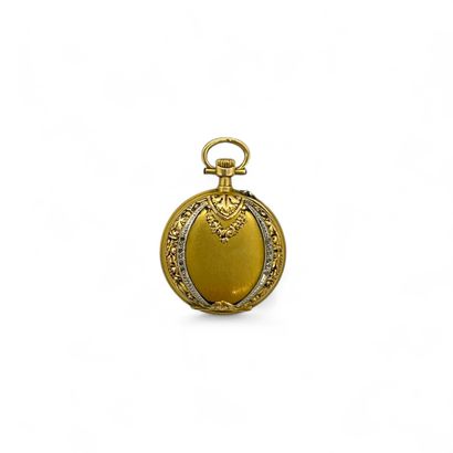 FRENCH WORK late 19th century 
Yellow gold...