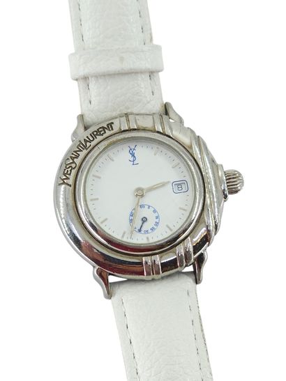 YVES SAINT LAURENT
Ladies' wristwatch, round...
