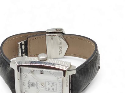 TAG HEUER Monaco 
Wristwatch, renctangular...