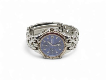 SEIKO SQ 100 Titanium 
Steel wristwatch,...