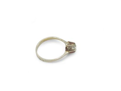 French WORK Xxeme siecle 
RING in 750° white...