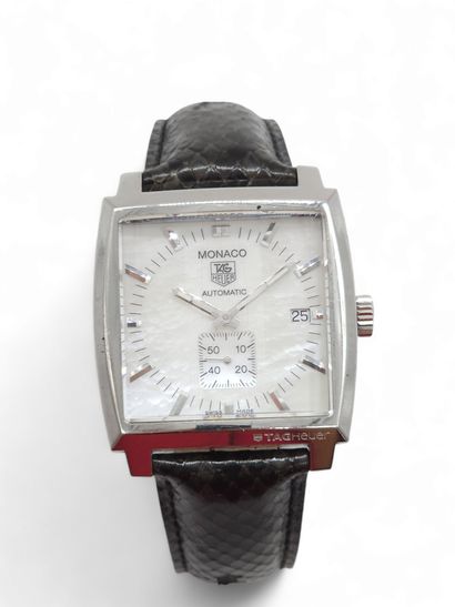 TAG HEUER Monaco 
Wristwatch, renctangular...
