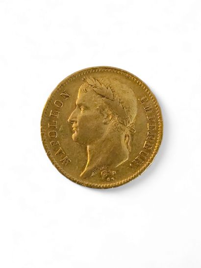 PIECE 40 francs Napoléon or 1808/A
Weight...