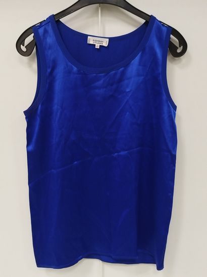 YVES SAINT LAURENT
Blue three-piece suit
Dress,...