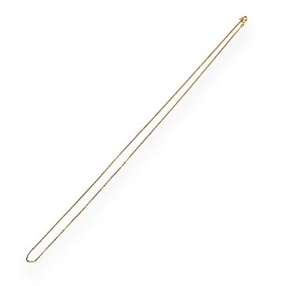 MODERN FRENCH WORK
750° yellow gold CHAIN
