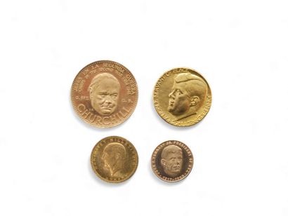 LOT of gold coins including :
VENEZUELA 20...