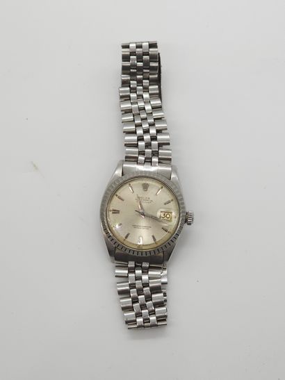 ROLEX Datejust Wide boy 
Wristwatch, round...