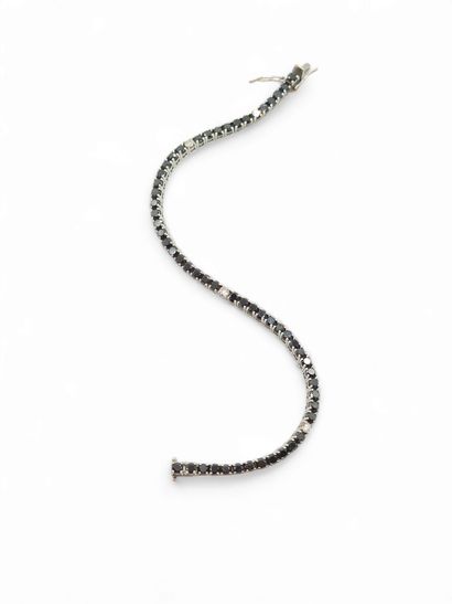ITALIAN WORK
Tennis bracelet in 750° white...
