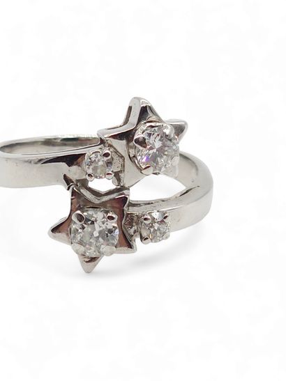 MODERN FRENCH WORK
TOI et MOI ring in 750...